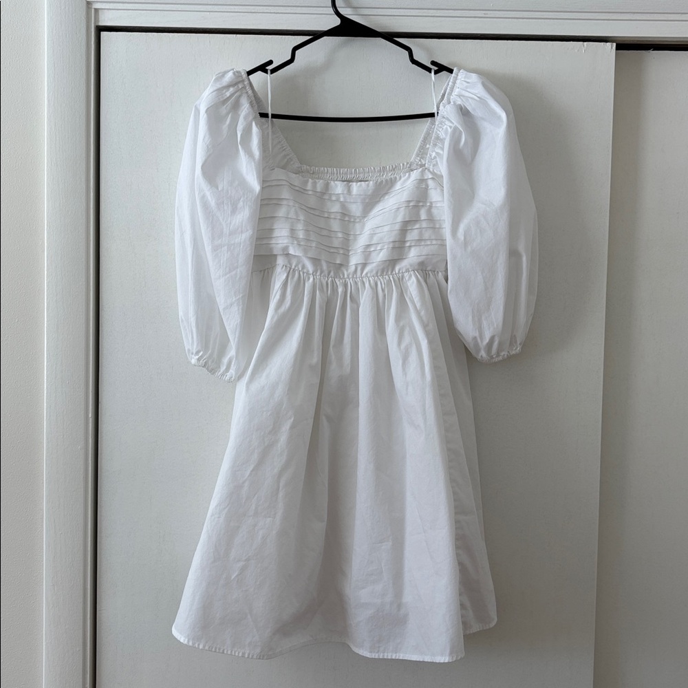 Abercrombie & Fitch White Emerson Mini Dress
